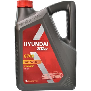 Моторна олива Hyundai XTeer Gasoline G700 5W-40 4 л (1041136)