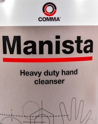 Очисники рук Очисник рук Comma Manista Heavy Duty Hand Cleanser цитрусовий (MAN10L)