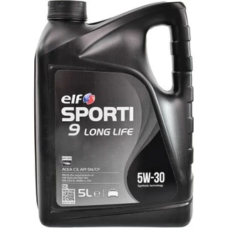 Моторна олива Elf Sporti 9 Long Life 5W-30 5 л (214251)
