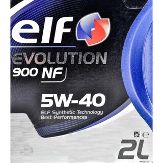 Моторна олива Elf Evolution 900 NF 5W-40 2 л (194874)