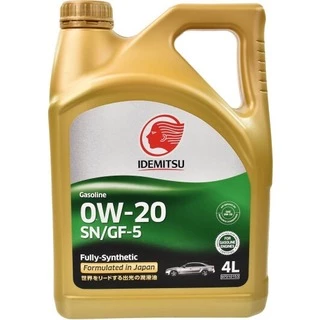 Моторна олива Idemitsu SN/GF-5 0W-20 4 л (30011325746000020)