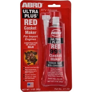 Герметик ABRO Ultra Plus 999 червоний формувач прокладок, 85 мл 411AB (411AB)