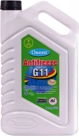 Антифриз Ocean GRS-40 G11 зелений -40 &deg;C, 5 л готовий антифриз (1553)