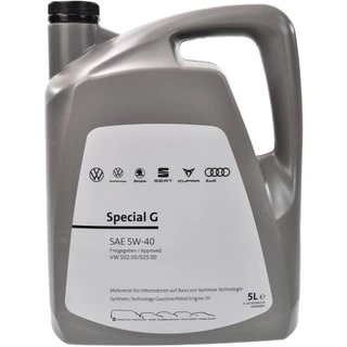 Моторна олива VAG Special G 5W-40 5 л (GS55502M4)