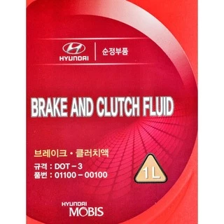 Гальмівна рідина Гальмівна рідина Hyundai DOT 3 пластик (0110000100)