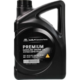 Моторна олива Hyundai Premium Gasoline 5W-20 4 л (0510000421)