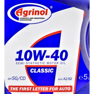 Моторна олива Agrinol Classic 10W-40 5 л (101794)