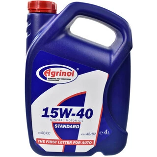 Моторна олива Agrinol Standard 15W-40 4 л (101810)