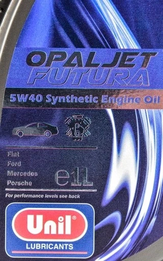 Моторна олива Unil Opaljet Futura 5W-40 1 л (106296)