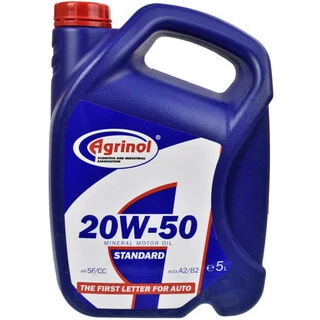 Моторна олива Agrinol Standard 20W-50 5 л (4102816846)
