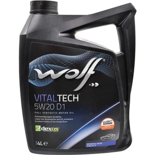 Моторна олива Wolf Vitaltech D1 5W-20 4 л (8331046)