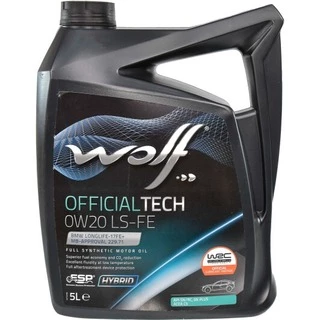 Моторна олива Wolf Officialtech LS-FE 0W-20 5 л (8339479)