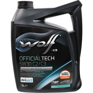Моторна олива Wolf Officialtech C2/C3 5W-30 5 л (8332579)