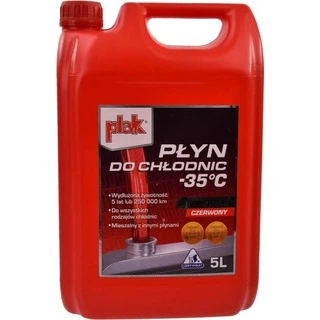 Антифриз Atas Autorad G12+ червоний -35 °C, 5 л готовий антифриз (PLAKAUTORAD5)