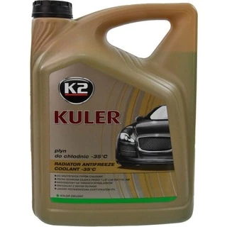 Антифриз K2 Kuler зелений -35 &deg;C, 5 л готовий антифриз (T205Z)