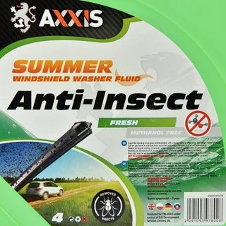 Омивач скла Омивач скла Axxis Anti-Insect літній свіжість 4 л (AX2080)