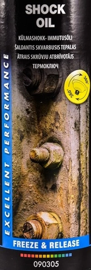 Перетворювач іржі Рідкий ключ Motip Shock Oil термоключ (090305)
