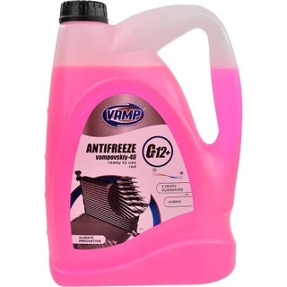 Антифриз VAMP CT12+ G12+ червоний -30 &deg;C, 5 л готовий антифриз (7690)