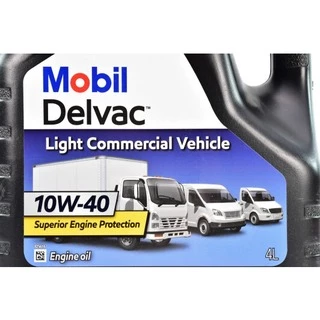 Моторна олива Mobil Delvac Light Commercial Vehicle 10W-40 4 л (153745)