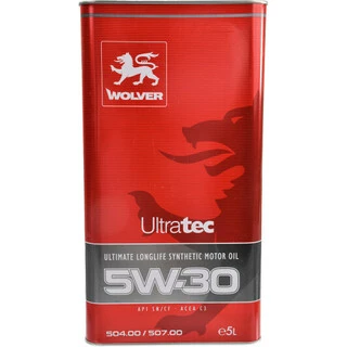 Моторна олива Wolver UltraTec 5W-30 5 л (42603609440170)