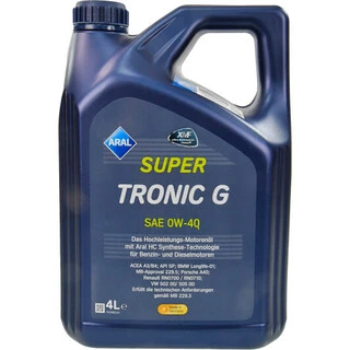 Моторна олива Aral SuperTronic G 0W-40 4 л (15A8AD)