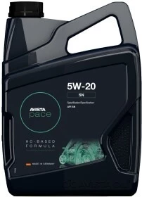 Моторна олива AVISTA Pace SN 5W-20 4 л (172657)