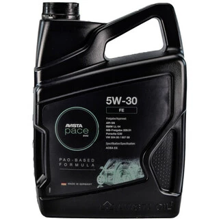 Моторна олива AVISTA Pace EVO FE 5W-30 5 л (150780)