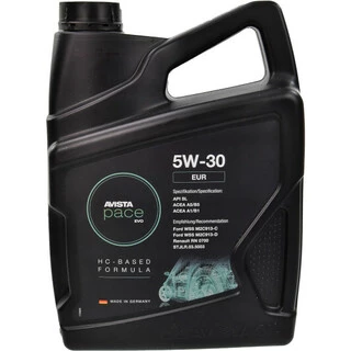 Моторна олива AVISTA Pace EVO EUR 5W-30 4 л (155153)