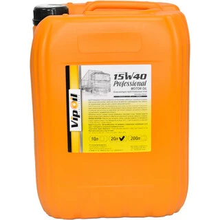 Моторна олива Олива VIPOIL Professional 15W-40 (162846)