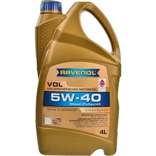 Моторна олива Ravenol VDL 5W-40 4 л (11111324)