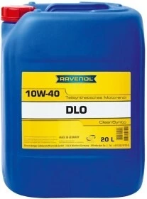 Моторна олива Ravenol DLO 10W-40 20 л (111211120)