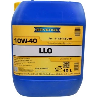 Моторна олива Ravenol LLO 10W-40 10 л (1112112010)