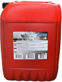 Моторна олива Alpine RSL 5W-40 20 л (0100143)