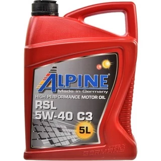 Моторна олива Alpine RSL C3 5W-40 5 л (0100172)
