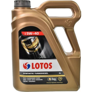 Моторна олива LOTOS Synthetic Turbodiesel 5W-40 4 л (WFK404E300H0)