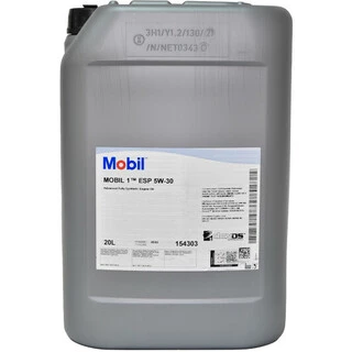 Моторна олива Mobil 1 ESP 5W-30 20 л (154302)