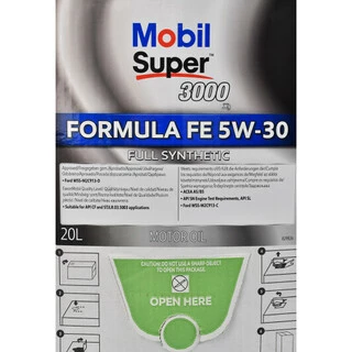 Моторна олива Mobil Super 3000 X1 Formula FE 5W-30 20 л (153394)