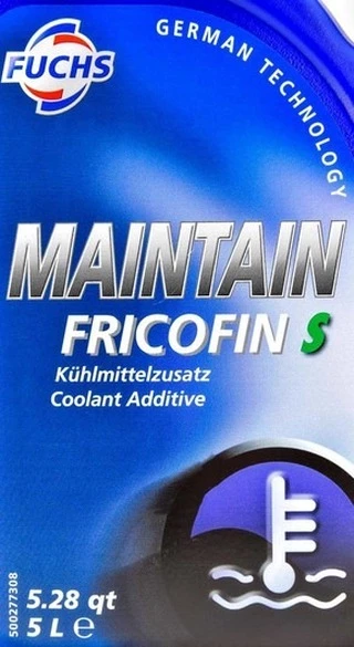 Антифриз Fuchs Maintain Fricofin S G11 зелений 5 л концентрат антифризу (600659585)