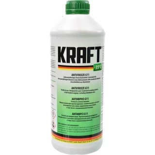 Антифриз KRAFT G11 зелений -35 &deg;C, 1,5 л готовий антифриз (KF120)