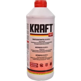 Антифриз KRAFT G12/G12+ червоний -35 &deg;C, 1,5 л готовий антифриз (KF109)