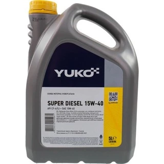 Моторна олива Yuko Super Diesel 15W-40 5 л (482007024216)
