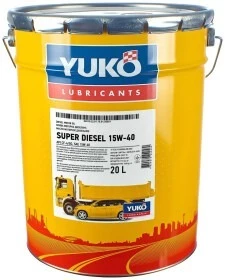 Моторна олива Yuko Super Diesel 15W-40 20 л (482007024058)