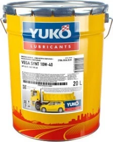 Моторна олива Yuko Vega Synt 10W-40 20 л (009786)