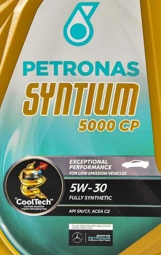 Моторна олива Petronas Syntium 5000 CP 5W-30 1 л (18311619)