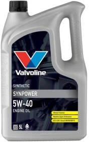 Моторна олива Valvoline SynPower 5W-40 5 л (872382)