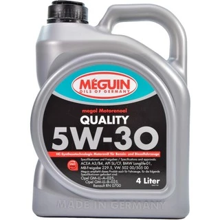 Моторна олива Meguin Quality 5W-30 4 л (9027)
