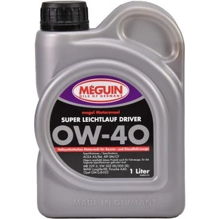 Моторна олива Meguin Super Leichtlauf Driver 0W-40 1 л (4894)