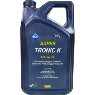 Моторна олива Aral SuperTronic K 5W-30 5 л (15DBCF)