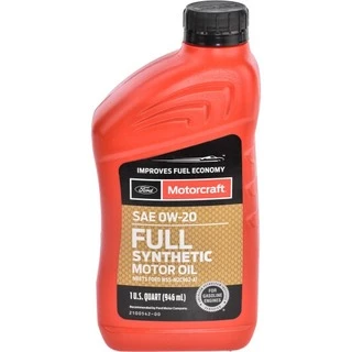 Моторна олива Ford Motorcraft Full Synthetic 0W-20 0,95 л (XO0W20QFS)