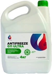 Антифриз NanoFrost Ultra G11 зелений -37 &deg;C, 4 л готовий антифриз (G11ULTRAGREEN4)